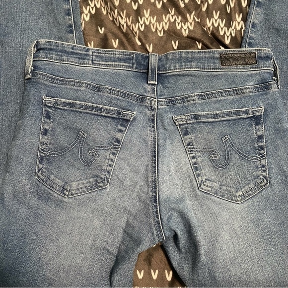 Ag Adriano Goldschmied the legging ankle blue skinny jeans 27 - Picture 5 of 6